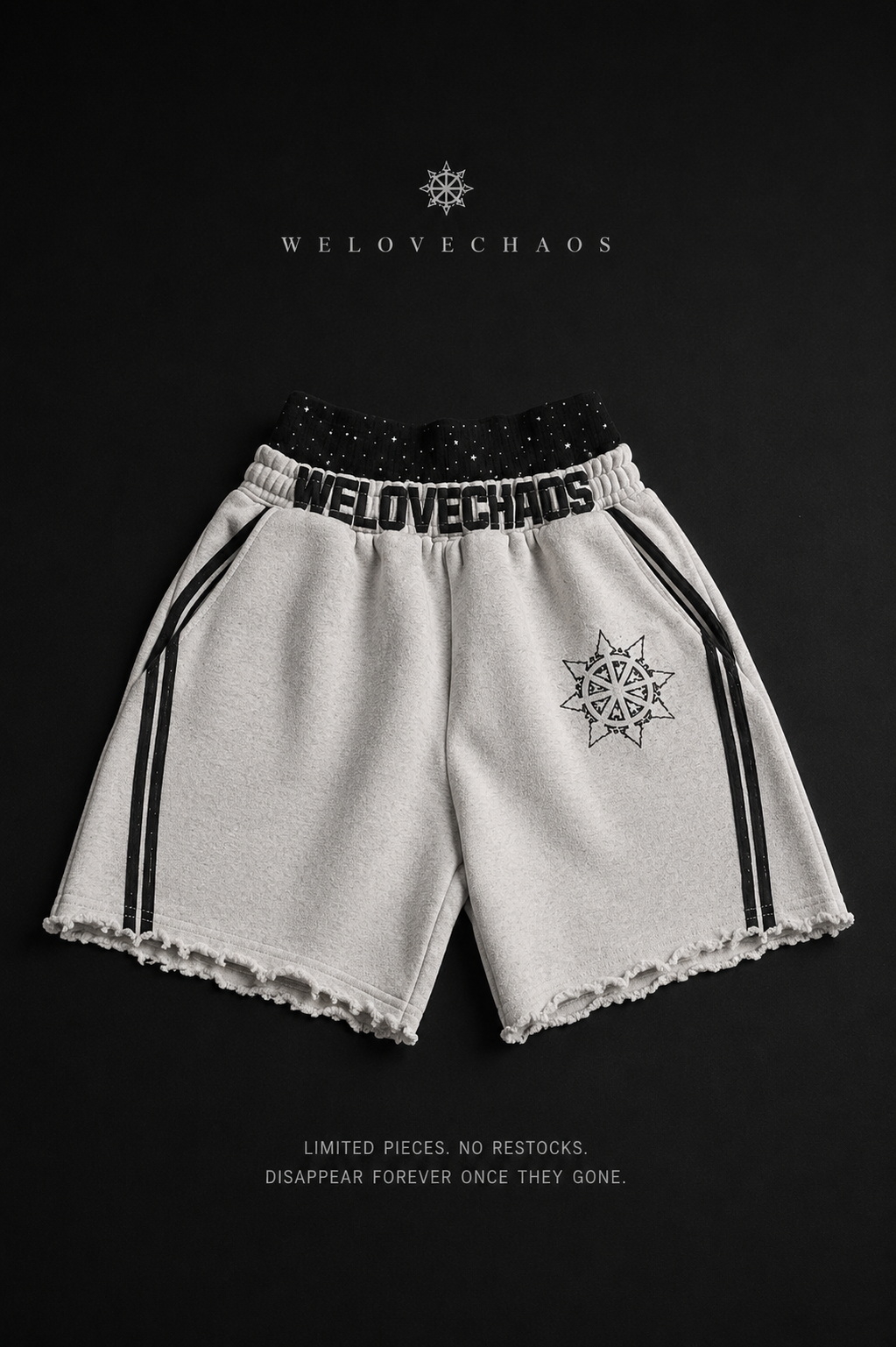 Archive double waist shorts