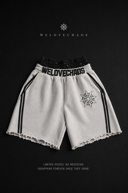 Archive double waist shorts