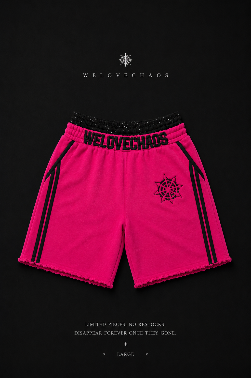 Archive double waist shorts